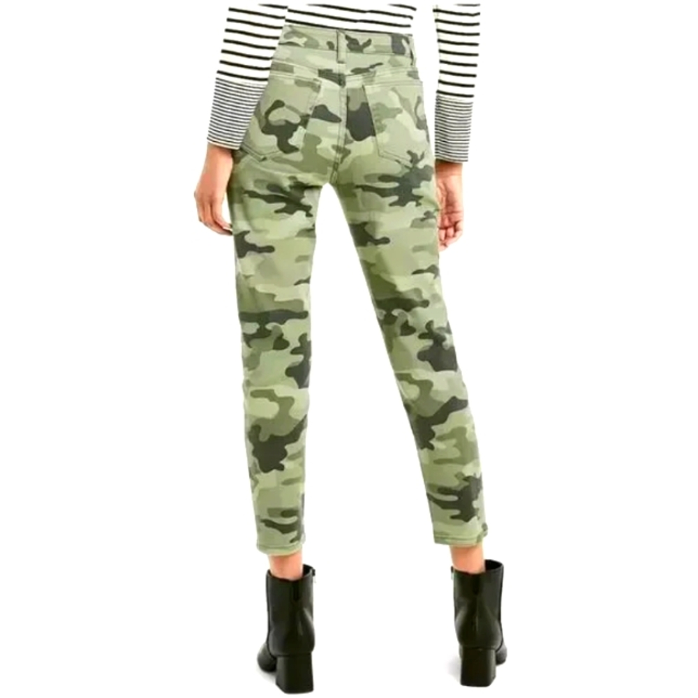 NILI LOTAN for TARGET Women's Camo Print High-Rise Ankle Skinny Jeans